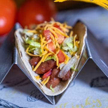Cajun Red Bean Taco