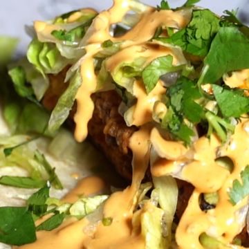 Fried Chicken Taco