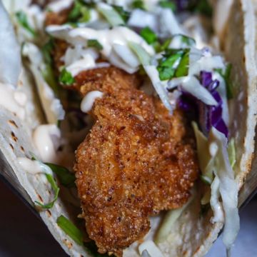 Cajun Fried Catfish Taco