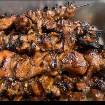 Filipino chicken skewers (Filipino bbq)