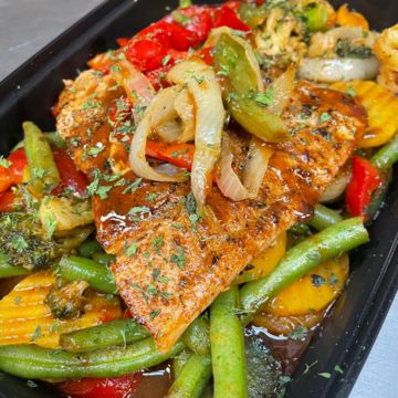 Stir-Fry Salmon