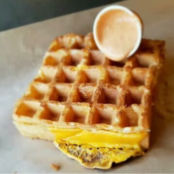 Grilled Cheese Waffle