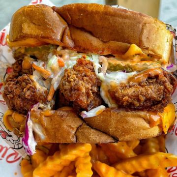 Grilled Cheese Chicken Sandwich