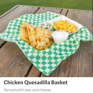 Carne Asada Quesadilla Basket