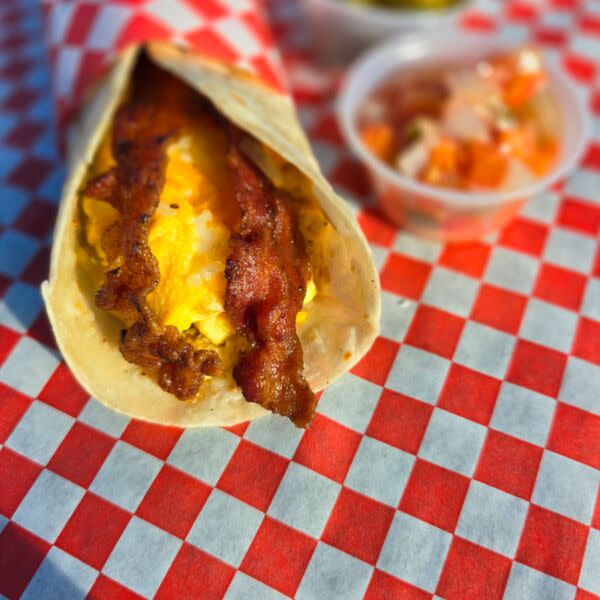 Chorizo Breakfast Taco