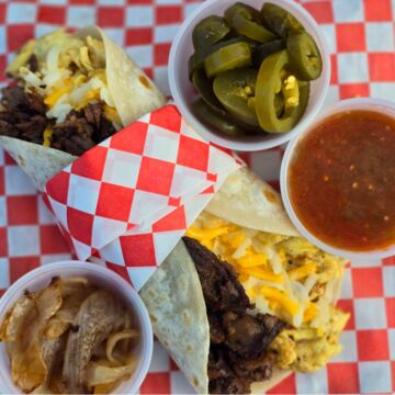 Carne Asada Breakfast Taco