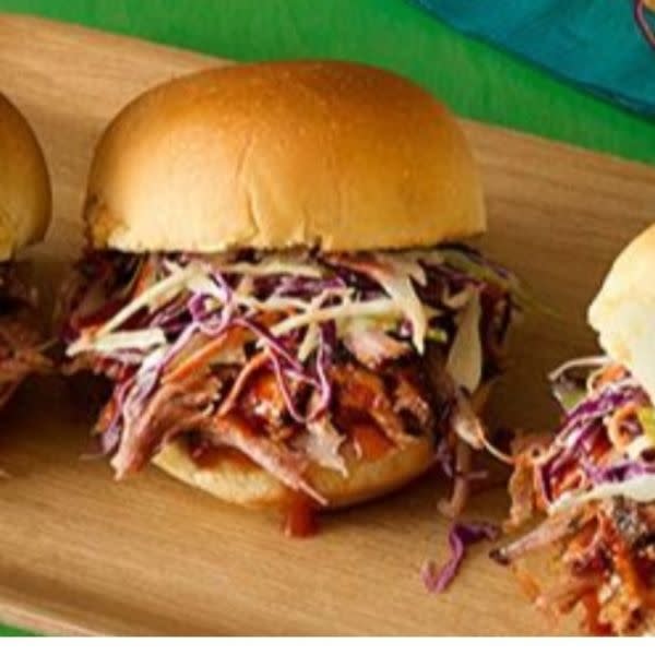 Smoked Pulled Pork Sliders
