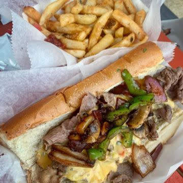 American Philly Cheesesteak  