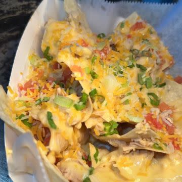 Wayno's Loaded Jerk Chicken Nachos