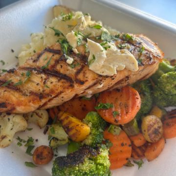 Maple Glazed Salmon