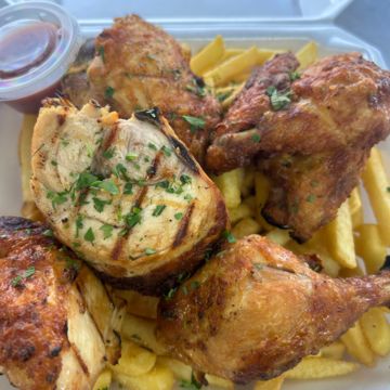 Roasted Half Chicken 