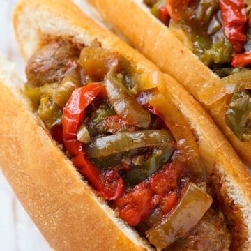 Italian Sausage with Peppers & Onions