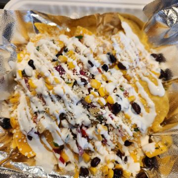 Loaded Veggie Nachos