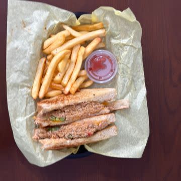 Boudin Grill Cheese