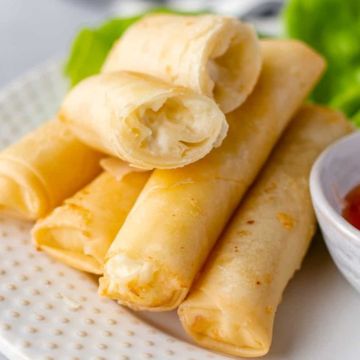 Thai Cheese Egg Rolls 