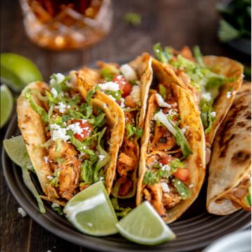 Lemon Pepper Chicken Tacos (Chicken Thighs)