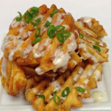 Sauced Freedom Fries (Sauced Waffle Fries)