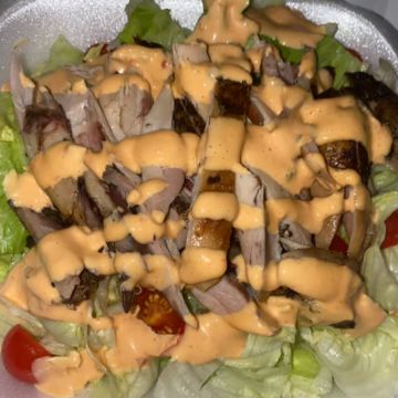 Yaad Vybz Jerk Chicken Salad 