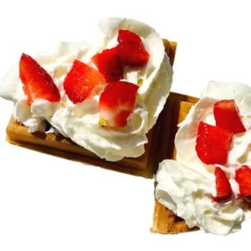 Berry Puff Waffle