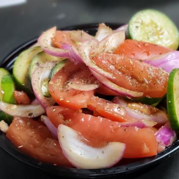 Cucumber & Tomato Salad