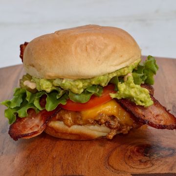 Guacamole Bacon Smashburger 