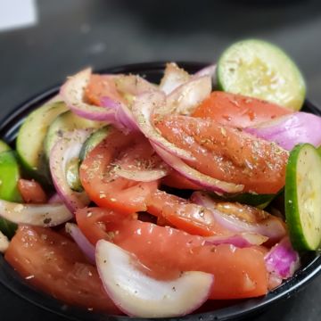 Cucumber & Tomato Salad