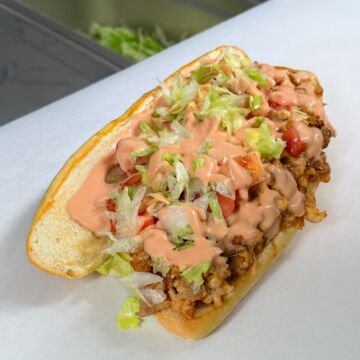 Chicken Chopped Cheese