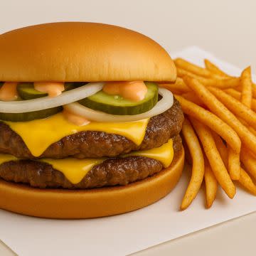 Double Cheeseburger Meal