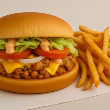 Chicken Chopped Burger