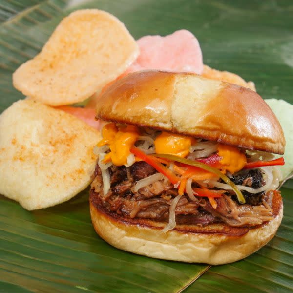 Pulled Adobo Sandwich