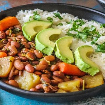 Vegetarian Colombian Bowl