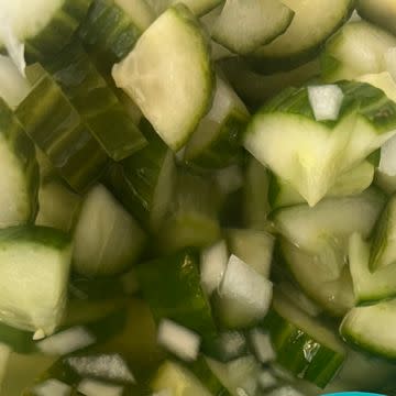 Cucumber and Onion Salad