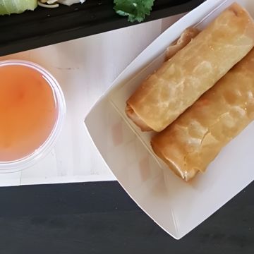 Two All-Veggie Egg Rolls
