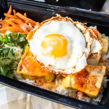 Tofu Over Rice