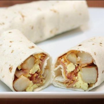 Bacon Breakfast Burrito