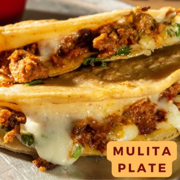 Mulita Plate