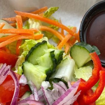 House Salad With House-Made Chipotle Vinaigrette Dressing