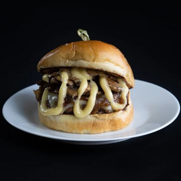 White Truffle Swiss Burger 