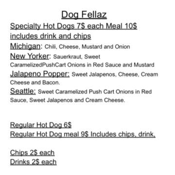 Basic menu 