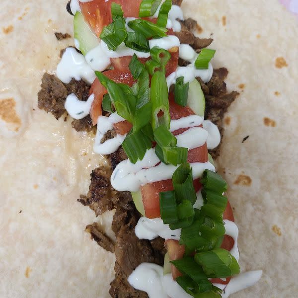 Nash  Beef Kebab Wrap