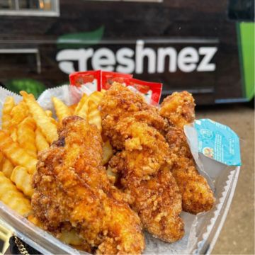 3 Chicken Tenders & Side of Fries
