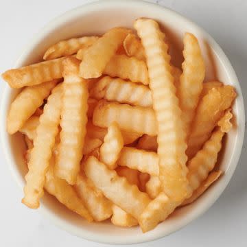Crinkle cut fries