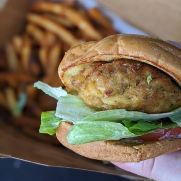 Crab Cake Sandwich