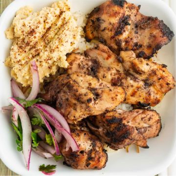 Chicken Kabob Bowl