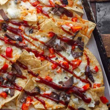Loaded Brisket Nachos