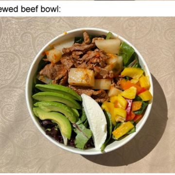 Stewed Beef Bowl