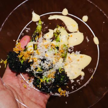 Charred Broccoli Caesar
