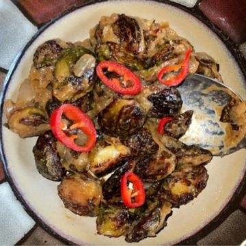 Fried Brussel Sprouts