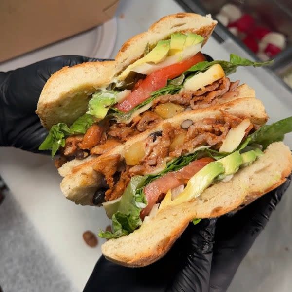 Beef Milanesa Torta
