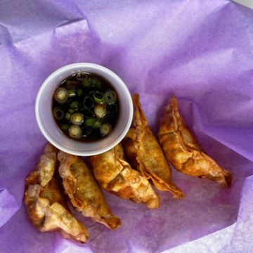 Fried Potstickers (Chicken & Veg) 